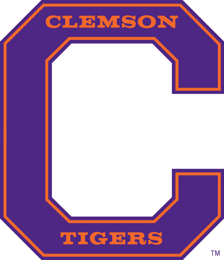 Clemson Tigers 1951-1964 Alternate Logo v3 iron on transfers for clothing